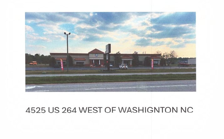 Pictures of Retail, Business for Sale property located at 4525 US Highway 264 W, Washington, NC 27889 for sales - image #1