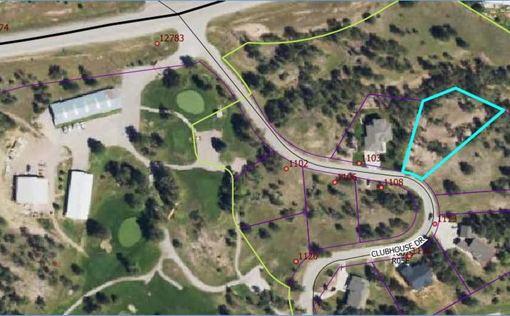Pictures of Land property located at Lot B9-8 Clubhouse Drive, Hot Springs, SD 57747 for sales - image #1