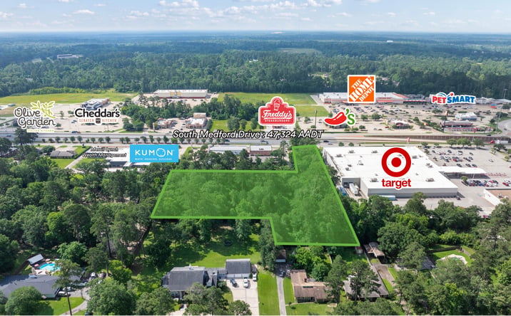 Pictures of Land property located at South Medford Drive, Lufkin, TX 75901 for sales - image #1