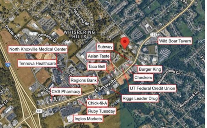 Pictures of Land property located at 723 E Emory Rd, Knoxville, TN 37938 for sales - image #1