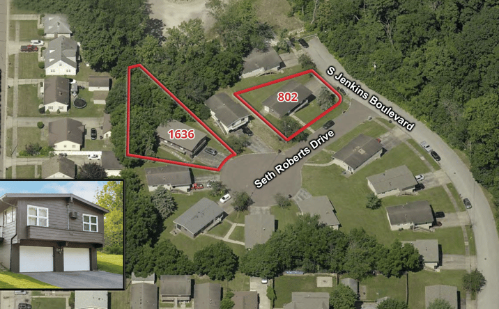 Pictures of Multifamily property located at 802 South Jenkins Boulevard, Akron, OH 44306 for sales - image #1
