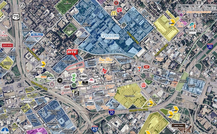 Pictures of Mixed Use, Land property located at 301 N. Crowdus St., Dallas, TX 75226 for sales - image #1