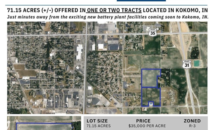 Pictures of Land property located at SR 43 N Battleground, West Lafayette, IN 47920 for sales - image #1