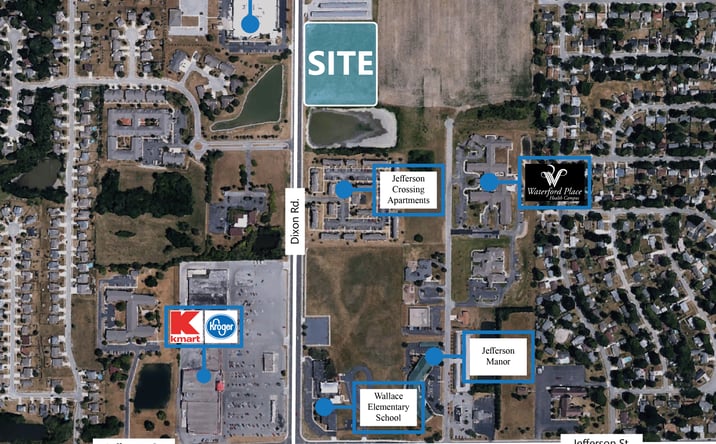Pictures of Land property located at 820 North Dixon Road, Kokomo, IN 46901 for sales - image #1