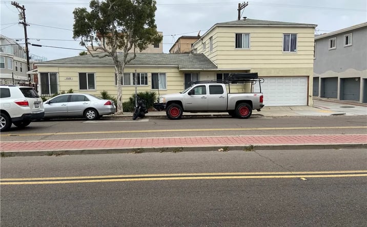 Pictures of Multifamily property located at 3528 Mission, San Diego, CA 92109 for sales - image #1