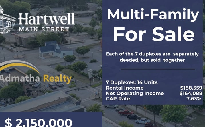 Pictures of Multifamily property located at Maret Street, Hartwell, GA 30643 for sales - image #1
