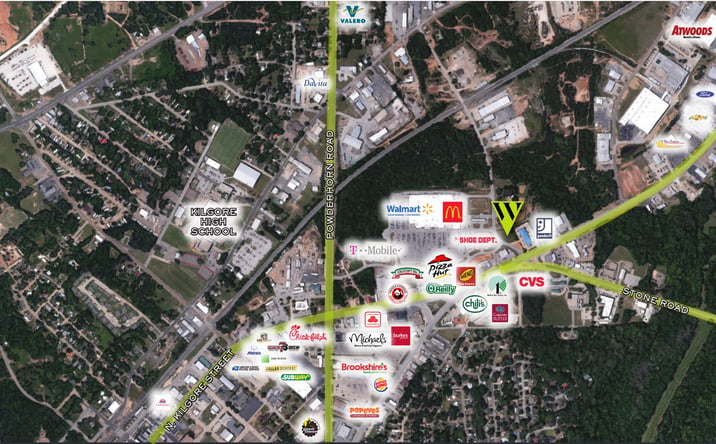 Pictures of Land property located at 1509 North U.S. Highway 259, Kilgore, TX 75662 for sales - image #1