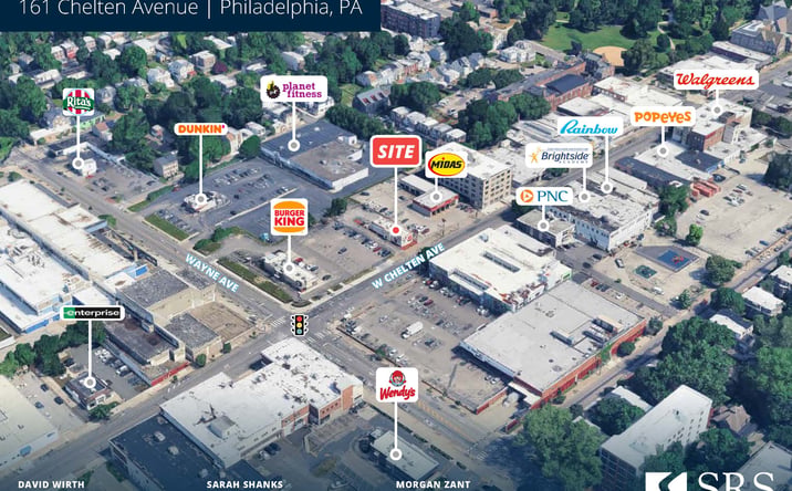 Pictures of Retail property located at 161 W Chelten Ave, Philadelphia, PA 19144 for sales - image #1