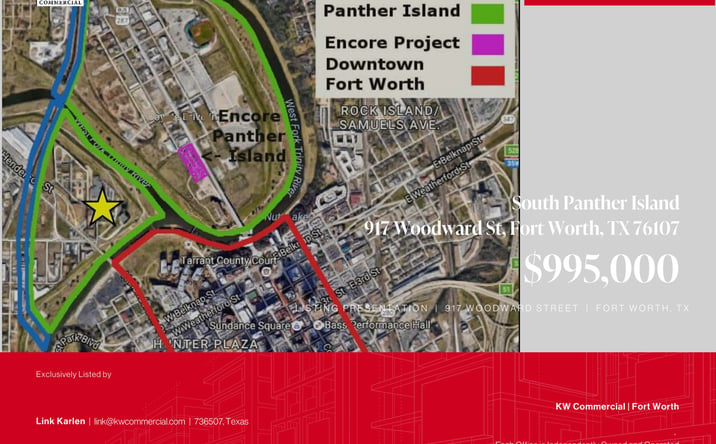Pictures of Retail, Industrial property located at 917 Woodward St, Fort Worth, TX 76107 for sales - image #1