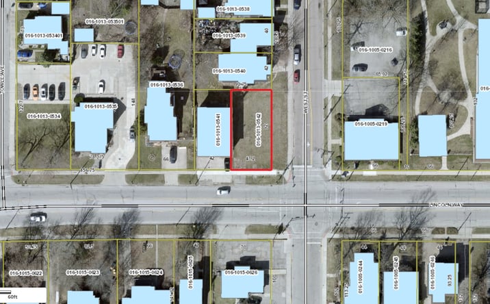 Pictures of Land property located at 500 Lincolnway West, Mishawaka, IN 46544 for sales - image #1