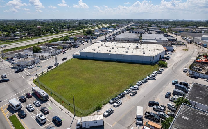 Pictures of Land property located at NW Corner Ali Baba Avenue, Opa Locka, FL 33054 for sales - image #1