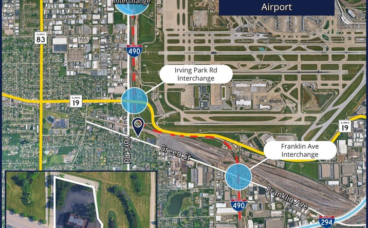 Pictures of Land property located at 115 E Green St, Bensenville, IL 60106 for sales - image #1