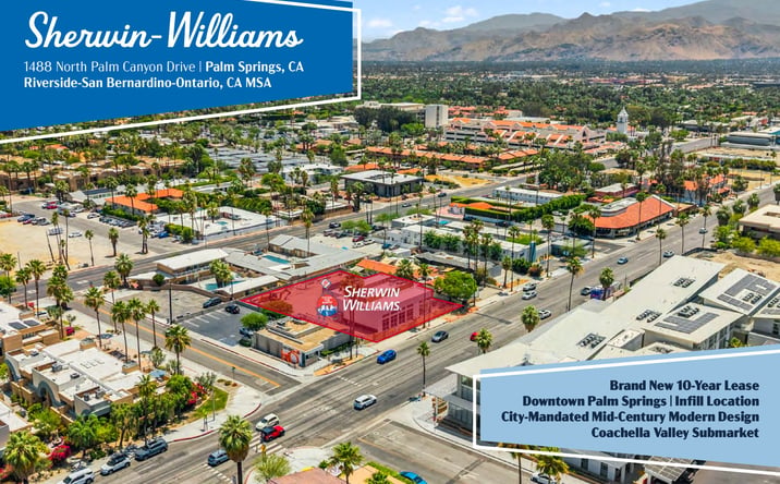 Pictures of Retail property located at 1488 North Palm Canyon Drive, Palm Springs, CA 92262 for sales - image #1