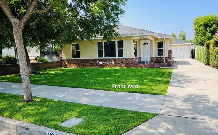 Pictures of Multifamily property located at 231-231-1/2 E Dexter, Covina, CA 91723 for sales - image #1