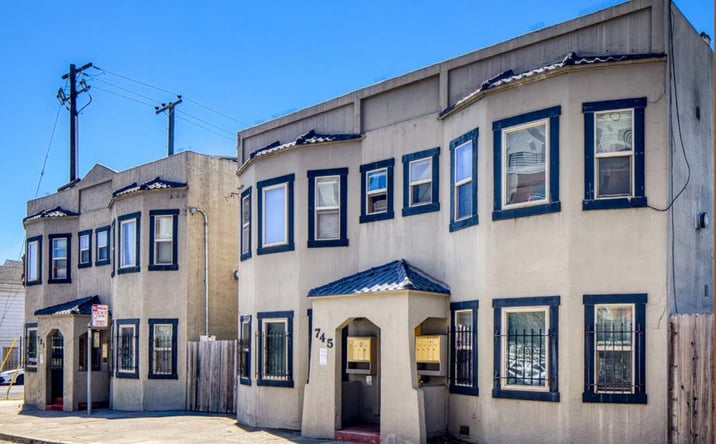 Pictures of Multifamily property located at 745-751 E 11th Street, Oakland, CA 94606 for sales - image #1