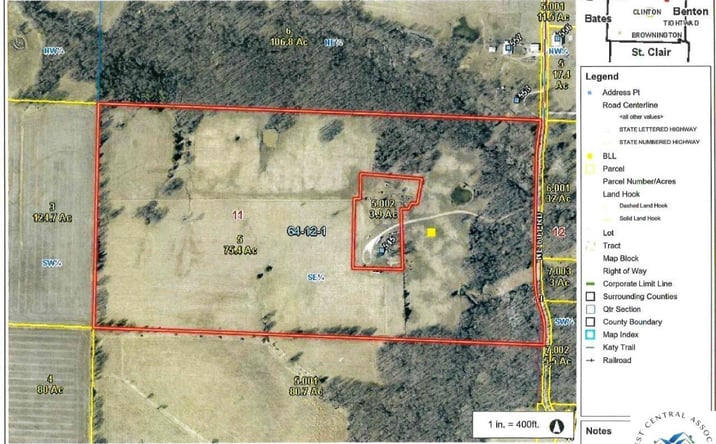 Pictures of Land property located at TBD NE 601, Clinton, MO 64735 for sales - image #1