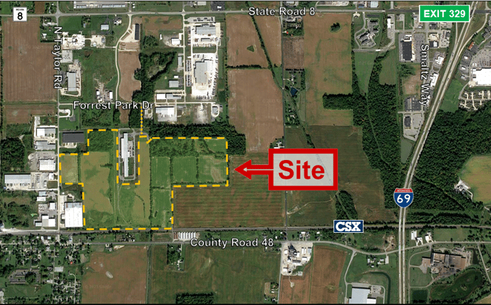 Pictures of Industrial, Land property located at County Road 48, Auburn, IN 46721 for sales - image #1