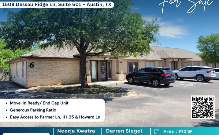 Pictures of Office property located at 1508 Dessau Ridge Lane, Austin, TX 78754 for sales - image #1