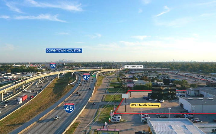 Pictures of Office, Industrial, Mixed Use property located at 8245 North Freeway, Houston, TX 77037 for sales - image #1