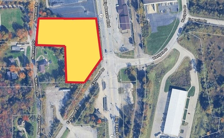 Pictures of Retail, Hospitality, Land property located at 7229 Big Beaver Boulevard, Beaver Falls, PA 15010 for sales - image #1
