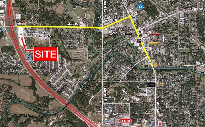 Pictures of Land property located at SEC IH-10 & Johns Road, Boerne, TX 78006 for sales - image #1