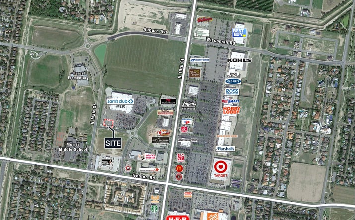 Pictures of Retail property located at 7601 N 10th St, McAllen, TX 78504 for sales - image #1
