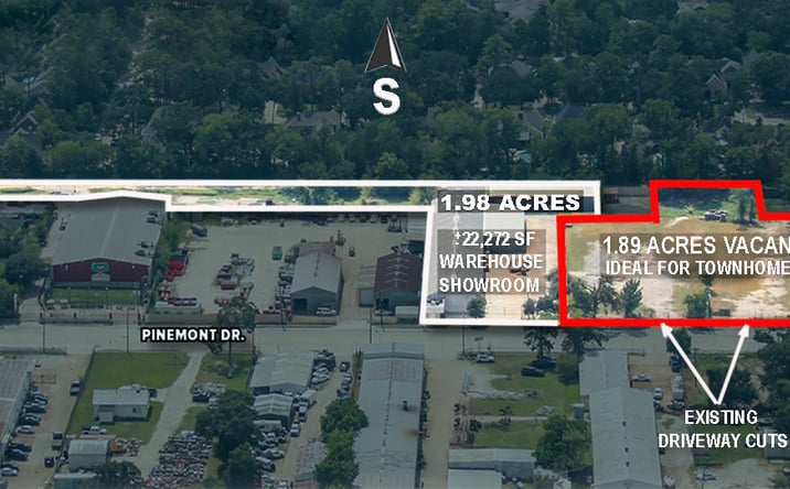 Pictures of Industrial, Land, Self Storage property located at 4205 Pinemont Drive, Houston, TX 77018 for sales - image #1
