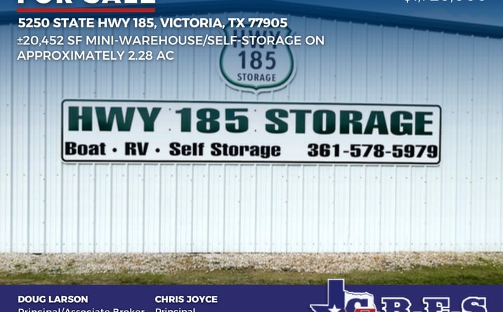 Pictures of Industrial, Self Storage property located at 5250 State Hwy 185, Victoria, TX 77905 for sales - image #1