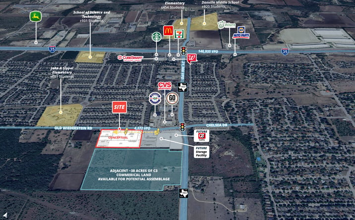 Pictures of Retail property located at 21001 Old Wiederstein Rd, Cibolo, TX 78108 for sales - image #1