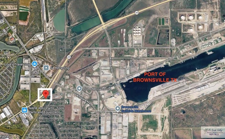 Pictures of Land property located at 8074 E Padre Island Hwy, Brownsville, TX 78520 for sales - image #1