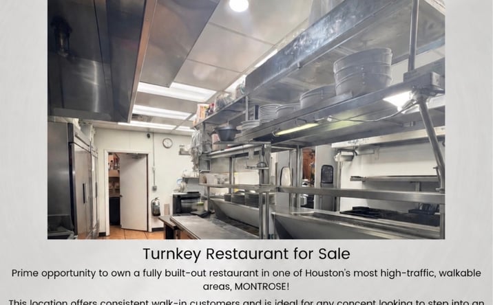 Pictures of Retail, Hospitality property located at 1421 Richmond Avenue, Houston, TX 77006 for sales - image #1