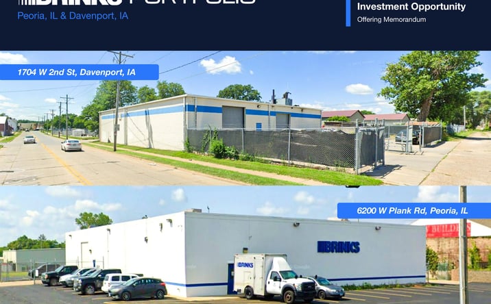 Pictures of Retail, Industrial property located at 6200 W Plank Rd, Peoria, IL 61604, 1704 W 2nd St, Davenport, IA 52802 for sales - image #1