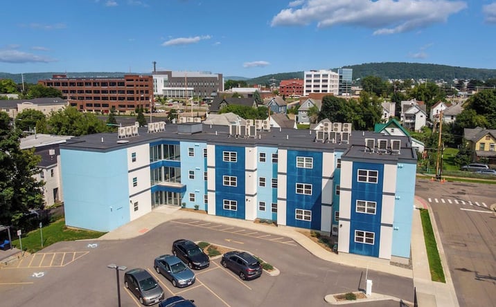 Pictures of Multifamily property located at 128 Grand Ave, Johnson City, NY 13790 for sales - image #1