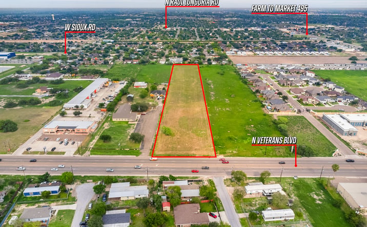 Pictures of Land property located at 1923 VETERANS BLVD, SAN JUAN, TX 78589 for sales - image #1