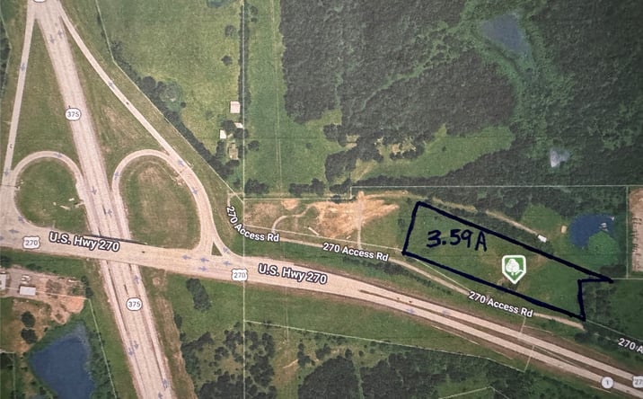 Pictures of Land property located at 445 270 Access Road, McAlester, OK 74501 for sales - image #1