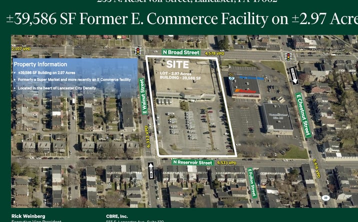 Pictures of Retail, Mixed Use, Special Purpose property located at 235 N. Reservoir Street, Lancaster, PA 17062 for sales - image #1