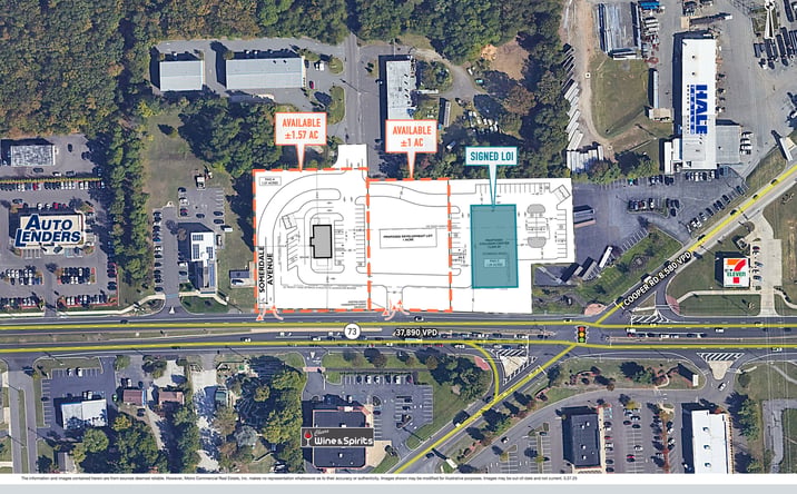 Pictures of Retail, Office, Land property located at 88 New Jersey 73, Voorhees Township, NJ 08043 for sales - image #1