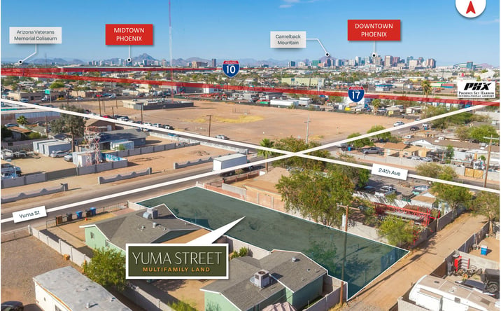 Pictures of Multifamily, Land property located at 2409 West Yuma Street, Phoenix, AZ 85009 for sales - image #1