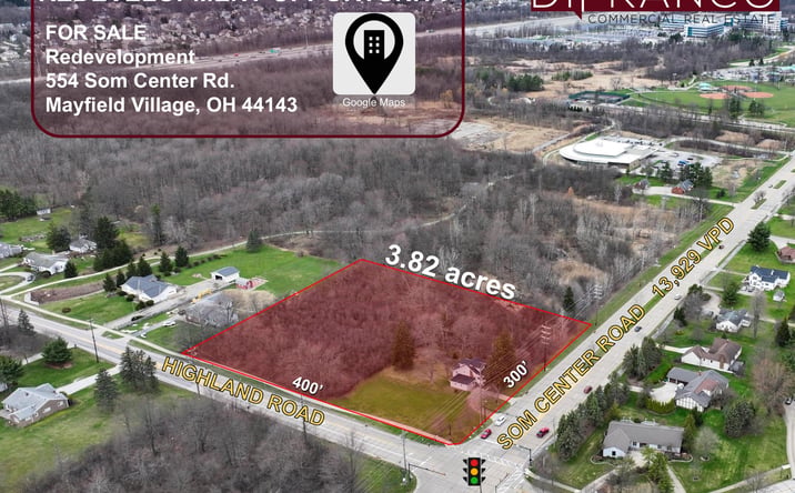Pictures of Land property located at 554 Som Center Rd., Mayfield Village, OH 44143 for sales - image #1