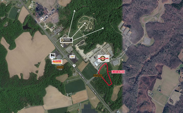 Pictures of Land property located at Westmoreland Industrial Park, Montross, VA 53188-5702 for sales - image #1