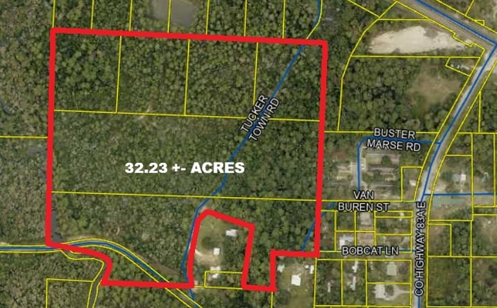 Pictures of Land property located at 830 Four Mile Road, Freeport, FL 32439 for sales - image #1