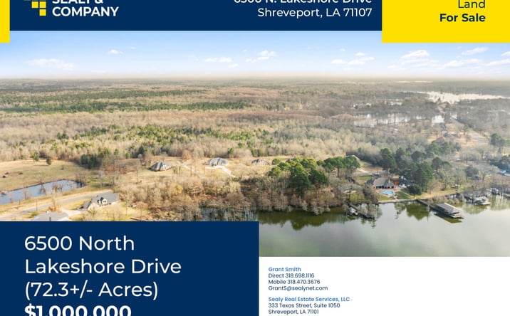 Pictures of Land property located at 6500 N. Lakeshore Drive, Shreveport, LA 71107 for sales - image #1
