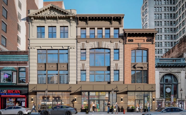 Pictures of Retail, Multifamily, Mixed Use property located at 219 East Baltimore Street, Baltimore, MD 21202 for sales - image #1