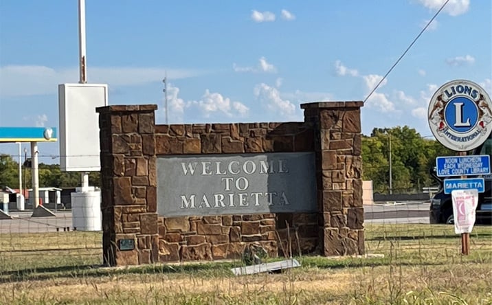 Pictures of Land property located at 100 C E Colston, Marietta, OK 73448 for sales - image #1