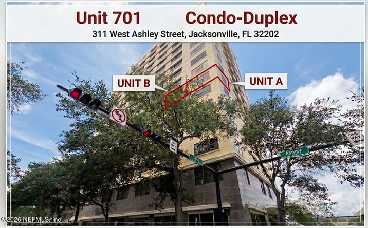 Pictures of Multifamily, Land property located at 311 W ASHLEY Street 701 A&B, Jacksonville, FL 32202 for sales - image #1