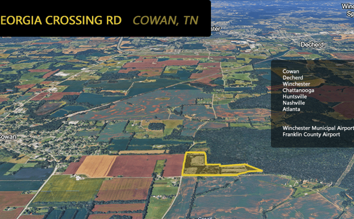 Pictures of Land property located at 4961 Georgia Crossing Road, Cowan, TN 37318 for sales - image #1