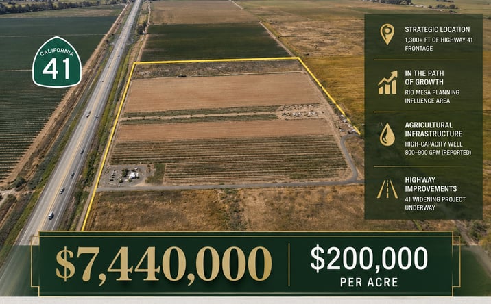 Pictures of Land property located at 41737 Avenue 13, Madera, CA 93636 for sales - image #1
