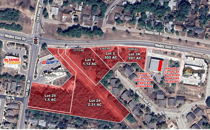 Pictures of Retail, Land property located at Five Palms Drive, San Antonio, TX 78242 for sales - image #1