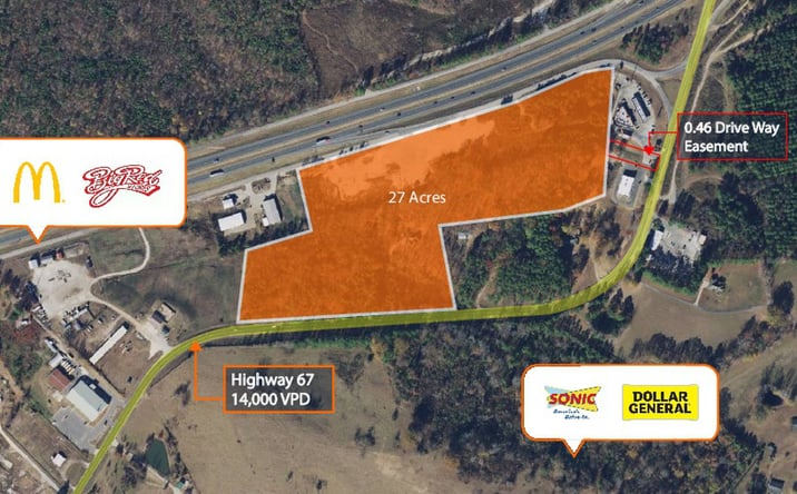 Pictures of Hospitality, Mixed Use, Land property located at HWY 67 S, BENTON, AR 72015 for sales - image #1