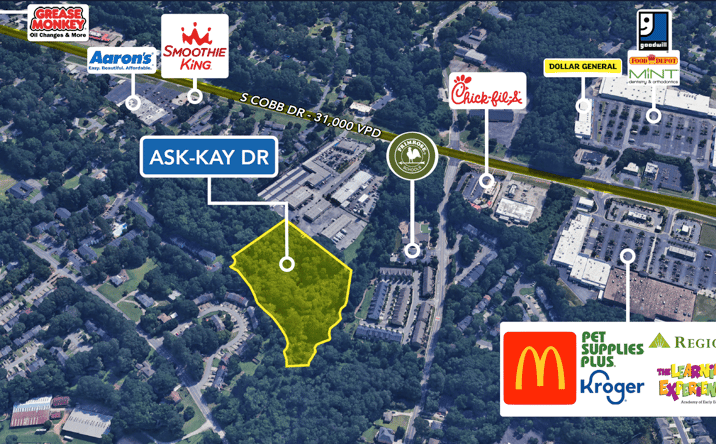 Pictures of Land property located at 2974 Ask-Kay Drive, Smyrna, GA 30082 for sales - image #1